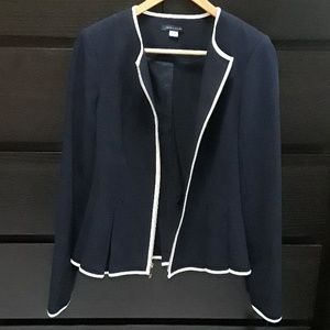 Tommy Hilfiger Zip-front Peplum Jacket NWT